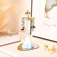 thumbnail image 2 of simhoa Golden Candle Holder Rotating Votive Candle Holder Storage Tray Plate, Home Snow Deer, 2 of 8