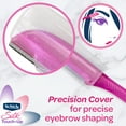 thumbnail image 3 of Schick Hydro Silk Touch-up Multipurpose Exfoliating Face Razor and Eyebrow Shaper with Precision Cover, 9 Ct, 3 of 11
