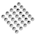 thumbnail image 1 of Beard Jewelry Beads, Retro Silver Alloy DIY Bracelets 30pcs Dreadlocks Hair Beads For Banquet ANGGREK Otros, 1 of 8