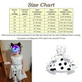 thumbnail image 6 of Girls Dalmatian Dress Up Polka Dot Bowknot Dress Cosplay Fancy Dresses, 6 of 6
