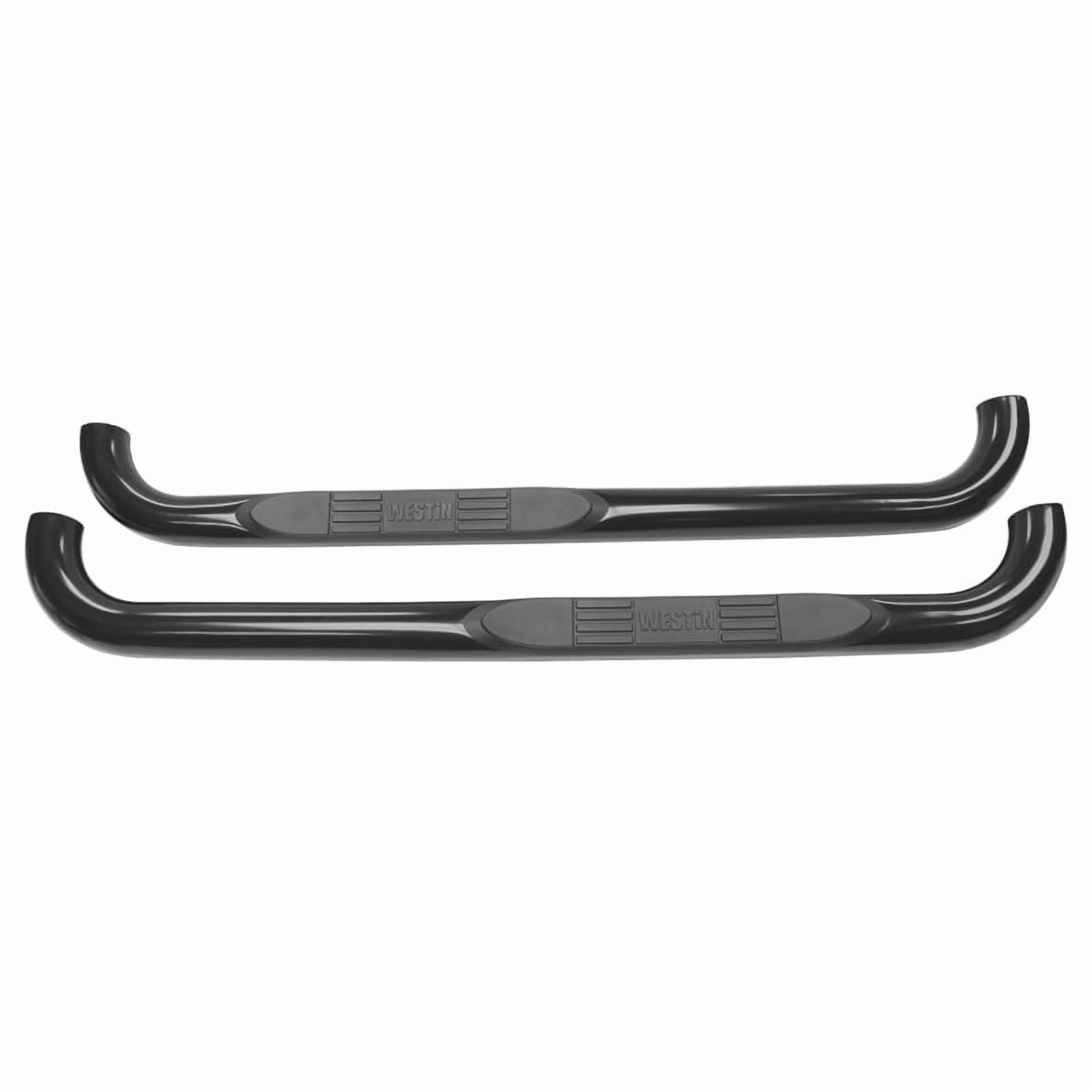 Westin 23-0505 E-Series 3" Round Nerf Step Bars - Black Powdercoat Finish Fits select: 1988-2000 CHEVROLET GMT-400, 1995-1999 CHEVROLET TAHOE