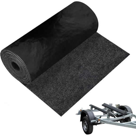 Boat Trailer Bunk Carpet, 12Inch x 13Ft Marine Carpet for Boats, Waterproof Trailer Boat Bunk Padding Mat for Boat Trailers Jet Ski Ramp Garage Dock