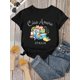 thumbnail image 2 of Ciao Amore Italia Graphic Tee - Black Casual Summer T-Shirt with Italian Town & Lemon Illustration, Soft Cotton Blend, Round Neck, Machine Washable, Perfect Italian Travel Souvenir Gift, Travel Souve, 2 of 6