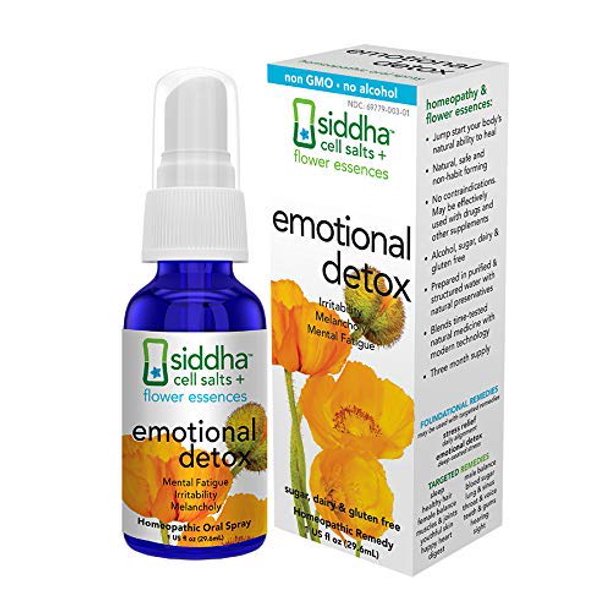 Siddha Flower Essences Emotional Detox 1 fl oz