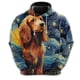 thumbnail image 3 of Sudadera con capucha con gráficos de arte de grafiti de perros divertidos para hombres, ropa de moda Harajuku, sudaderas de pastor alemán, sudaderas con capucha con cara de perro mascota, camisetas Y2, 3 of 5