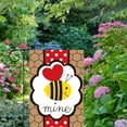 thumbnail image 4 of Dream Lifestyle Bee Festival Day Garden Flag Double Sides Cute Bees Pattern Garden Flags Party Flags DIY Outdoor Yard Home Flag Decoration 12 ×18 Inch, 4 of 8