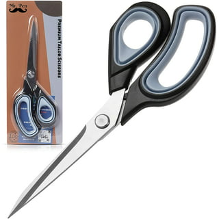Steel Scissors, Long Straight Cut Tin Snips Cutting Shears Power Cutter  with Comfortable Grip, 8” Heavy Duty Metal Scissors for Cutting Metal  Sheet