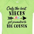 thumbnail image 4 of Inktastic Only the Best Nieces Get Promoted to Big Cousin Boys or Girls Baby Bodysuit, 4 of 5