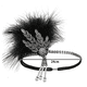 thumbnail image 2 of Retro 1920s Diadema Roaring 20s Great Gatsby Headgear con pluma de pavo real 1920s Flap Gatsby Accesorios para el cabello Zhivalor  CPB-DE-LYY815-1, 2 of 5