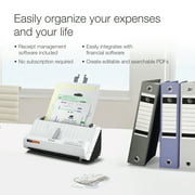 Epson RapidReceipt RR-400W Wireless Duplex Compact Desktop Receipt and Document Scanner with Included Receipt Management and PDF Software for PC and Mac and Auto Document Feeder (ADF)