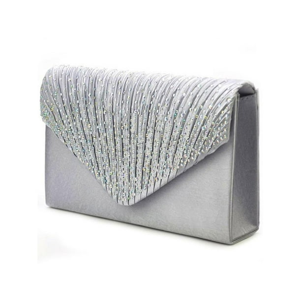 Navy and hotsell silver bag