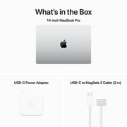 Apple MacBook Pro 14, M3 Pro 11 core CPU 14 core GPU, 18GB RAM, 1TB SSD, 70W USB C (Silver)