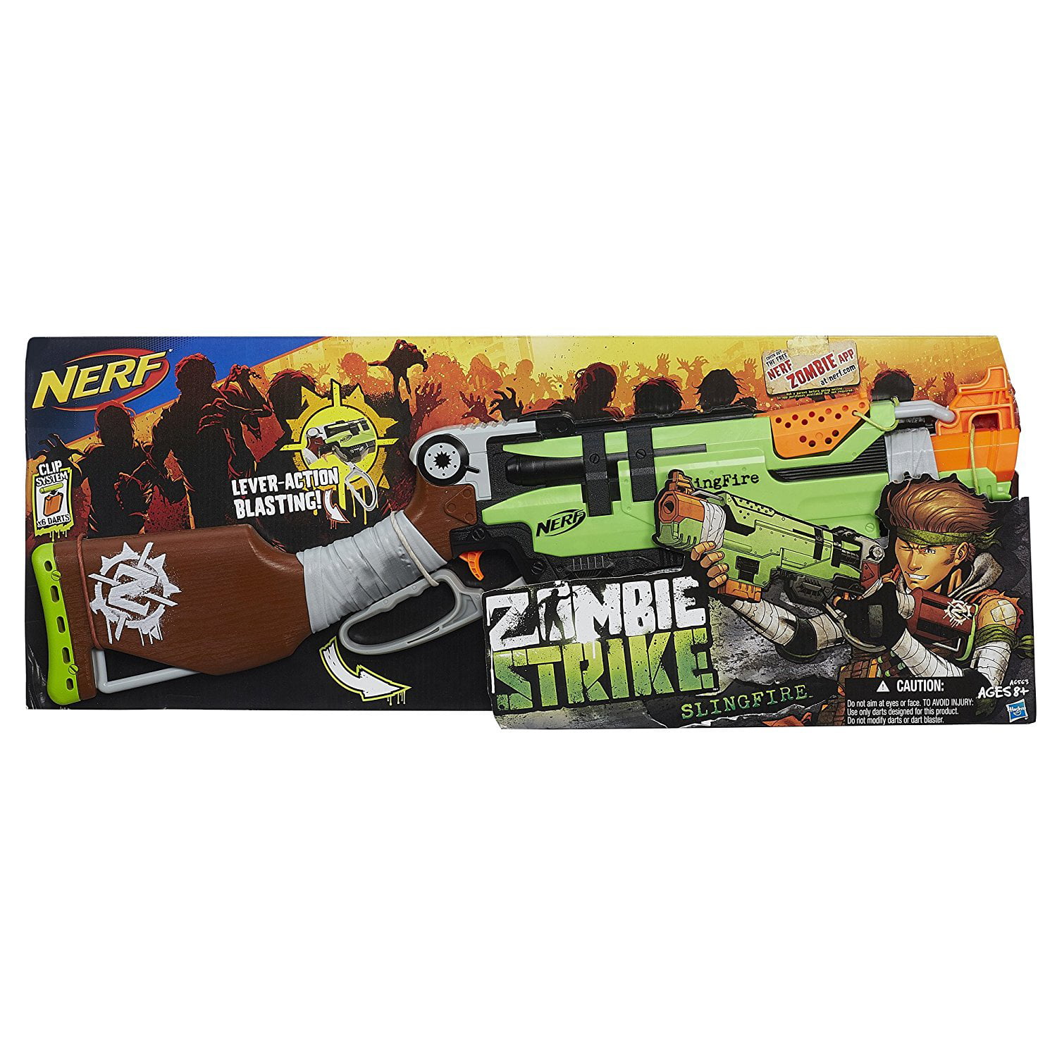 Nerf Zombie Strike SlingFire, for Kids Ages 8 and up - Walmart.com