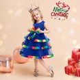 thumbnail image 2 of Mercatoo Toddler Girl Dresses 4t 𝐏𝐚rty Toddler Girls Sleeveless Christmas Paillette Tulle Princess First Birthday Dress Girl, 2 of 9