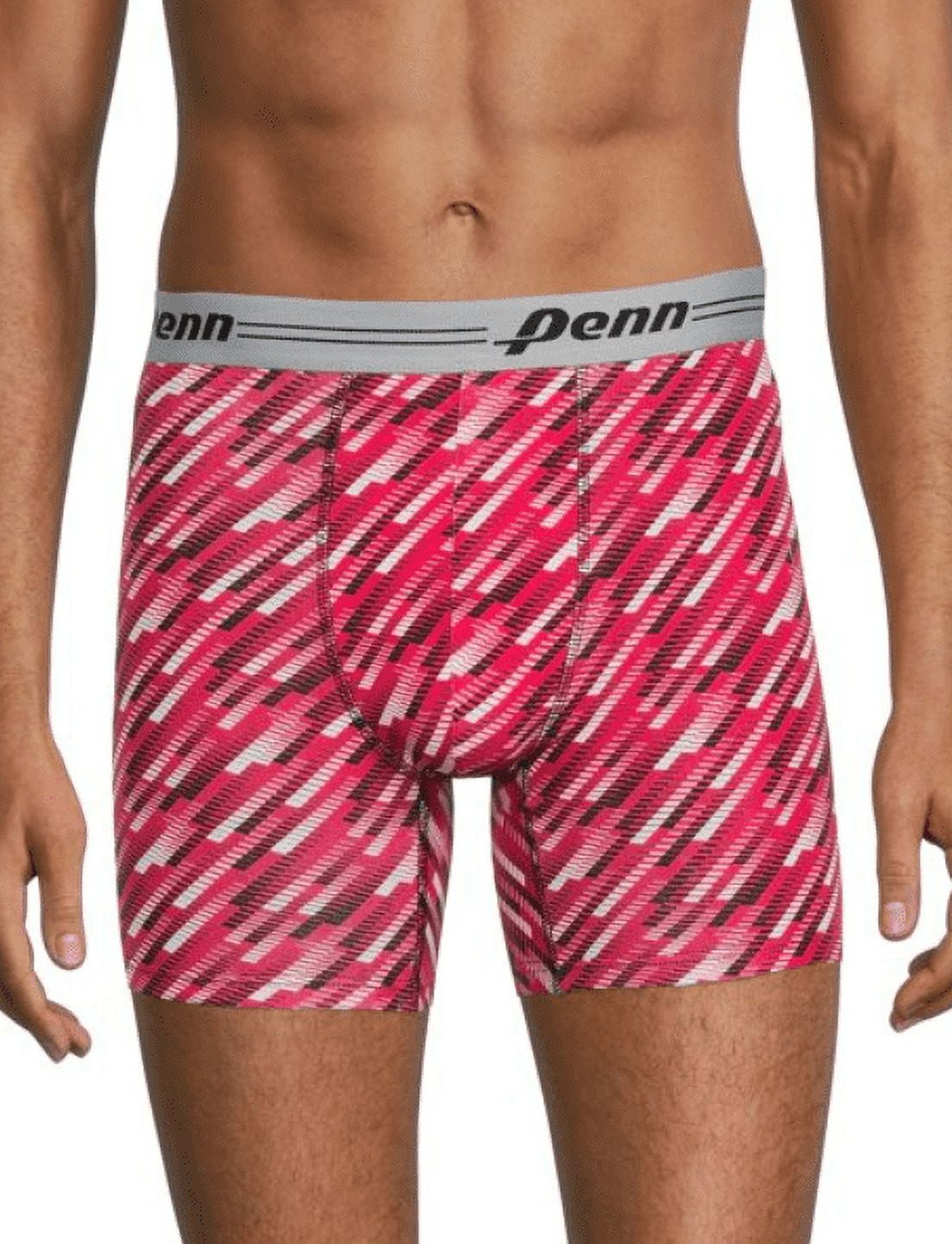 Penn 3-Pack Adult Mens Cotton Stretch Boxer Briefs, Sizes S-XL