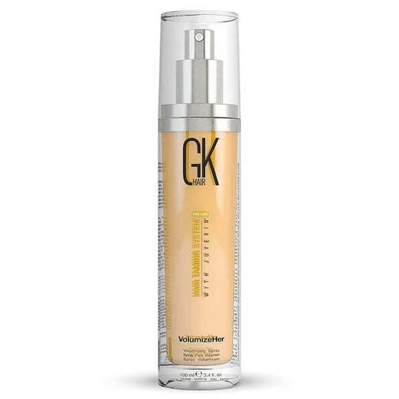 Global Keratin GKhair Volumizeher Spray (3.4 fl oz/ 3.4 fl. oz) Spray espesante para el cabello para mujeres y hombres - Volumizador de cabello y spray texturizador para el volumen del cabello GK HAIR Hair Care