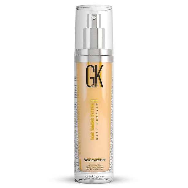 Global Keratin GKhair Volumizeher Spray (3.4 fl oz/ 3.4 fl. oz) Spray espesante para el cabello para mujeres y hombres - Volumizador de cabello y spray texturizador para el volumen del cabello GK HAIR Hair Care