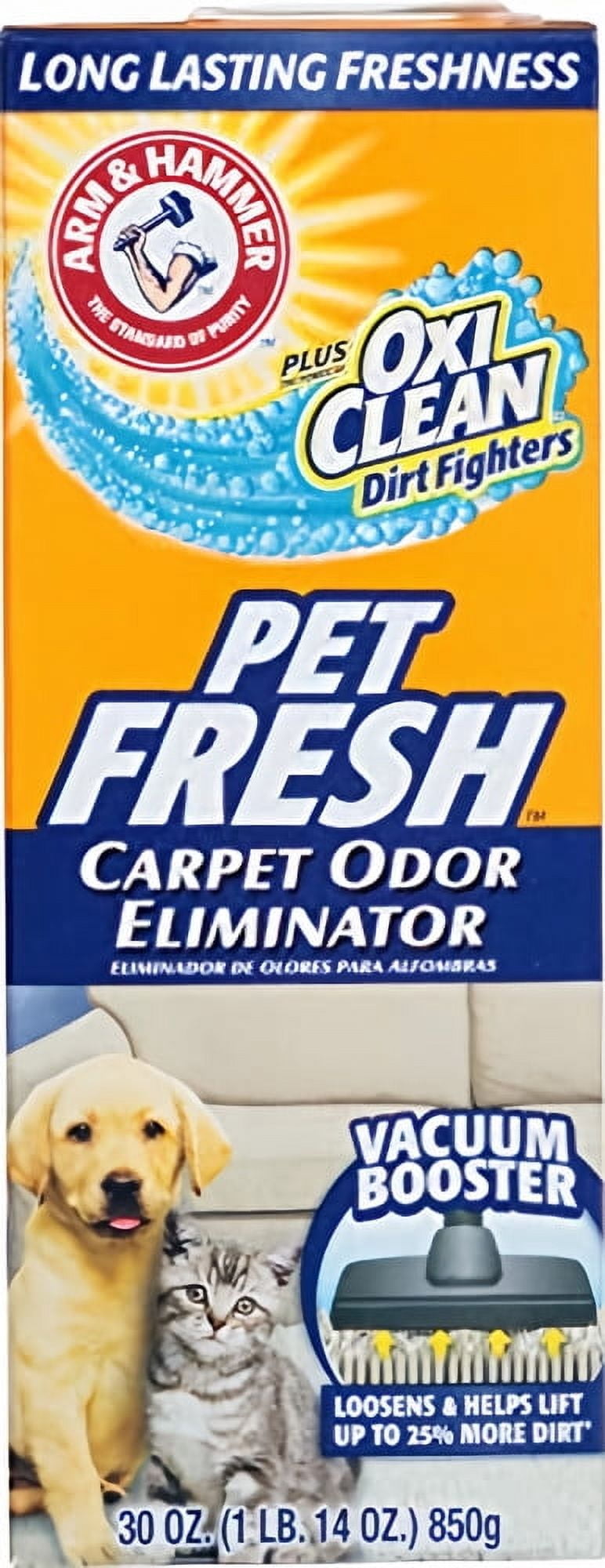 Arm & Hammer & Carpet Odor Eliminator PET Fresh 30 oz. (Pack of 48)