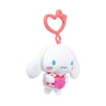 thumbnail image 3 of Hello Kitty and Friends Cinnamoroll 3 inch Clip On Plush Valentine Themed (Walmart Exclusive) Officially Licensed Sanrio Plush, 3 of 4