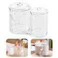 thumbnail image 2 of Cotton Pad Box Multifunctional Plastic Cotton Pad Organizer Cotton Swab Box, 2 of 9