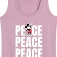 thumbnail image 3 of Mickey & Friends - Mickey Peace - Women's Racerback Tank Top, 3 of 5