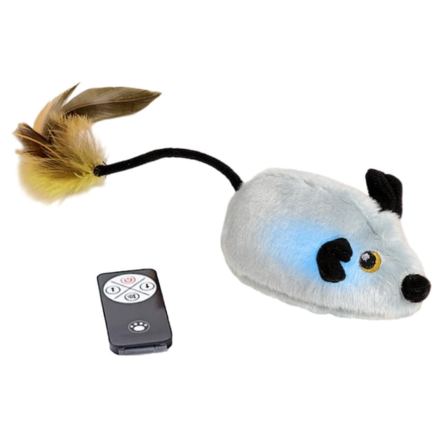 TIELUTT Remote Control Cat Toy Rechargeable Interactive Toy for Indoor Cats Dogs Automatic Moving RC Toy & Prank Dog Mind Stimulating Cat Slow Feeder Slow Dog Feeder Bowl Cat Feeders for Indoor Cats