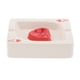 thumbnail image 4 of Ceniceros de cerámica para cigarrillos, ceniceros de naipes coleccionables personalizados rojo, 4 of 9