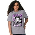 thumbnail image 3 of Kanji Style Cartoon Bring on the Boop Women's Graphic T Shirt Tees Brisco Brands X, 3 of 5