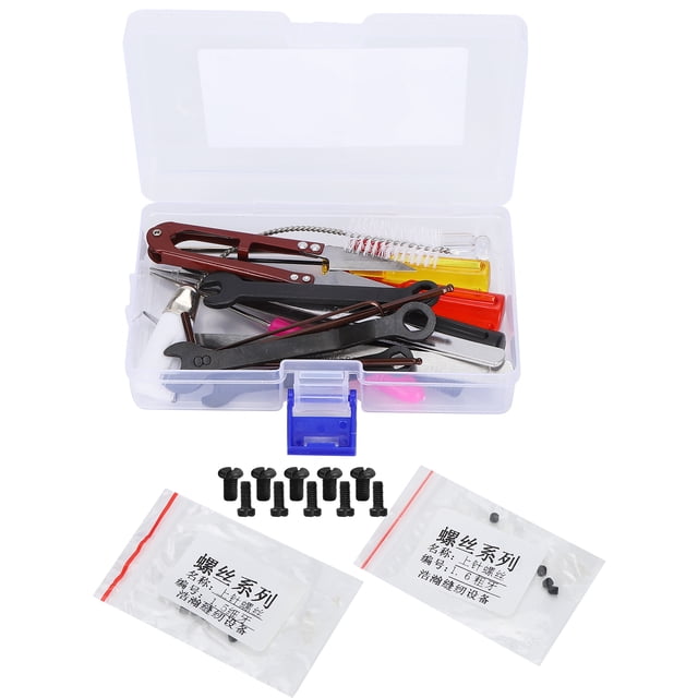 Kit de Máquina De Coser Overlock ANGGREK Prácticos Accesorios De Reparación De Máquinas De Coser