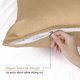 thumbnail image 2 of 2Pcs Fundas De Almohada De Microfibra Fundas De Almohada Oxford Estándar / Reina / Rey Oro 21x31 Pulgadas, 2 of 6