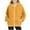 Yellow, variant on cocolona Girls Full Zip Hoodie Children's Solid Color Long Sleeve Corduroy Oversized Hooded Sweatshirts Fall Winter Casual Jacket 4-15 Years