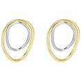 thumbnail image 2 of HomeKingdee Korean Fashion Alloy Ladies Earrings with Metal Ring Design - Cool Elegant Style Detachable Earrings for Women and Girls for Various Occasions, 2 of 5