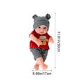 thumbnail image 3 of Juguetes para piscina, juguetes para bebés y niños pequeños, muñeca reborn, muñeca de vinilo, muñeca de simulación, muñeca de pijama, muñeca relajante que brinda felicidad a los niños, osito de peluch, 3 of 6