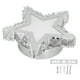 thumbnail image 1 of Luz de techo LED con forma de estrella brillante que ilumina pasillos, armarios, dormitorios y baños, 1 of 8