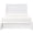 White, variant on Brown Finish - Headboard and Footboard - Bedroom - Realistic Wood Texture