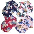 thumbnail image 1 of 4 camisas hawaianas para perros de verano, transpirables, para mascotas, sudaderas para perros, coco, piña, playa, perros grandes, bonitos trajes de polo, talla 4xl (15 - 25 kg) LingWen 9024719125770, 1 of 5