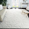 thumbnail image 1 of SAFAVIEH Florida Douglas Floral Vines Shag Area Rug, 1 of 6