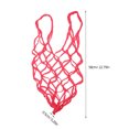 thumbnail image 2 of unbranded 5Ud Red Nylon Mesh Stall Hay Feeder Net for Farm Livestock Enhanced Durability Air Circulation, 2 of 8