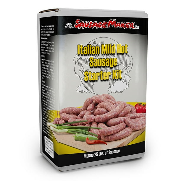 The Sausage Maker Italian MildHot Sausage Making Kit with Home Pak