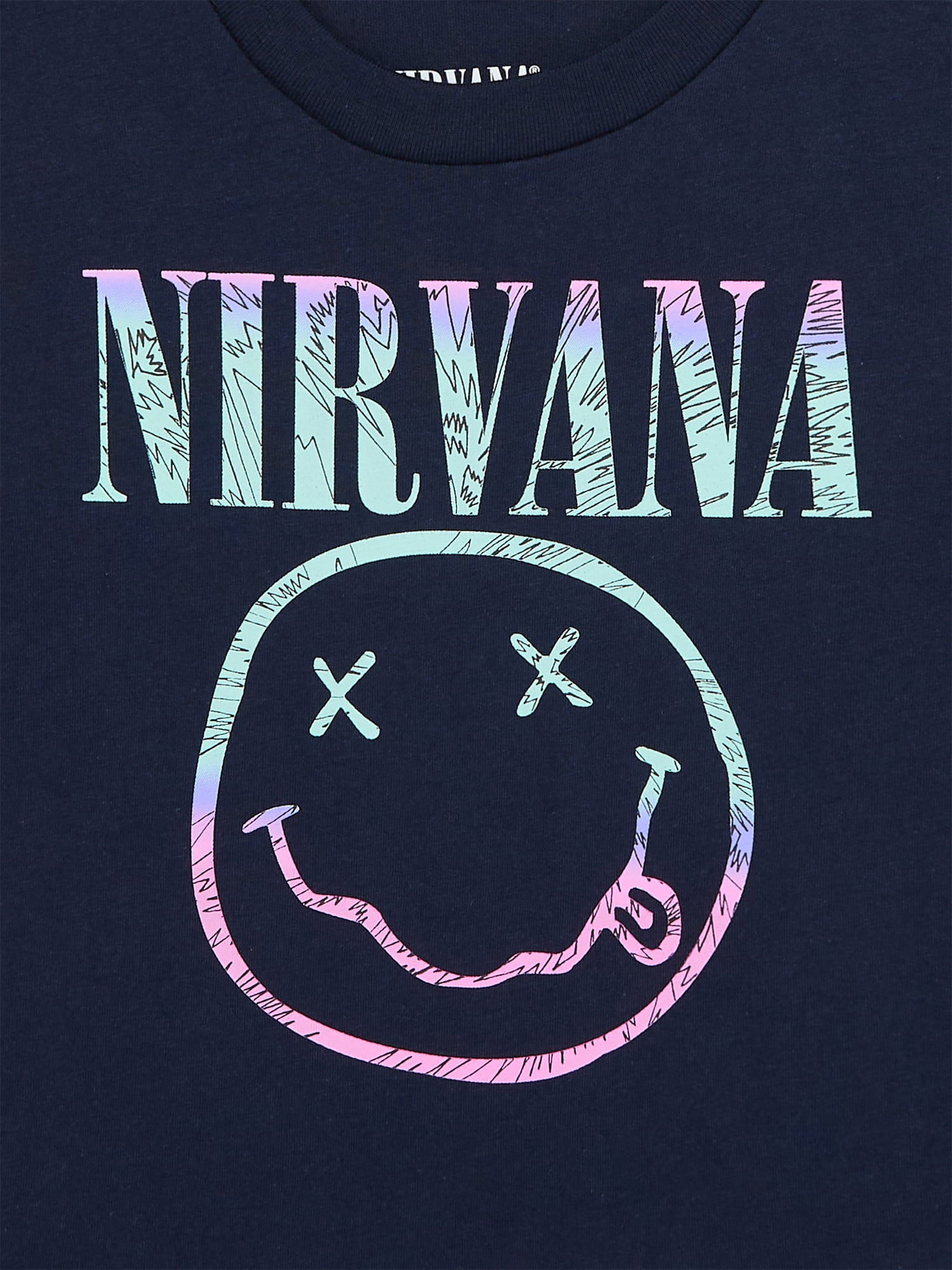 Nirvana Music Tour Toddler Short Sleeve Tee, Sizes 12M-5T