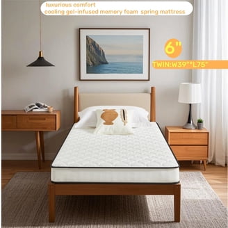BestMassage 12 Inch Gel Memory Foam Mattress for Cool Sleep & Pressure Relief, Medium Firm Queen Mattress for Kids Adults, Bed in a Box, CertiPUR US Certified,White