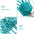 thumbnail image 3 of BRIGHTFUFU 4Pcs Golf Gloves Stretcher Holder ABS Green for Easy Installation and Support, 3 of 6