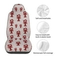 thumbnail image 5 of Pofeuu Red Lobster With Claws Print Automotive Car Seat Covers Flat Cloth Full Set Seat Covers,Car Seat Covers front seats for Cars Trucks and SUVs(Two packs), 5 of 7