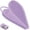 Lavender, variant on Avilana Silicone Face Scrubber- Dual Sided Manual Facial Cleansing Brush -Face Scrubber and Exfoliator- Deep Cleansing for All Skin Type (Face-Lavender)
