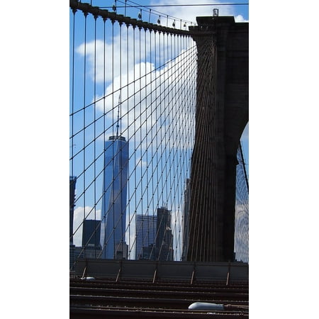 LAMINATED POSTER Places Of Interest Landmark New York Brooklyn Bridge Poster Print 24 x (Best Place To Photograph Brooklyn Bridge)