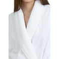 thumbnail image 3 of TowelSelections Women's Super Soft Plush Bathrobe Fleece Spa Robe Large-X-Large White, 3 of 6