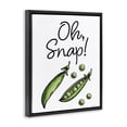 thumbnail image 2 of Stupell Industries Eclectic Oh Snap Peas Black Floating Frame Canvas Art, 17 x 21, by Susan Ball, 2 of 8