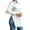 White, variant on Womens Tops Dressy Casual, Duoif Dress Shirt, Collared Formal Shirts for Women Black L