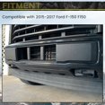 thumbnail image 4 of Front Bumper Lower Grille Trim Panel Black For 2015 2016 2017 Ford F-150 F150, 4 of 4