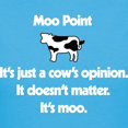 thumbnail image 3 of CafePress - Moo Point Women's Classic T Shirt - Women's Traditional Fit Dark T-Shirt, 3 of 4